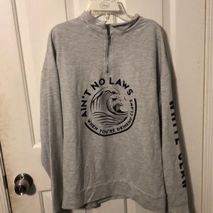 White claw pull over NEVER WORN